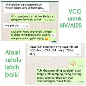 Read more about the article Tips Pemakaian VCO untuk HIV/AIDS