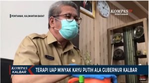 Read more about the article Terapi Uap Air Panas, Cara Gubernur Kalbar Pulihkan Kondisi Pasca Terpapar Covid